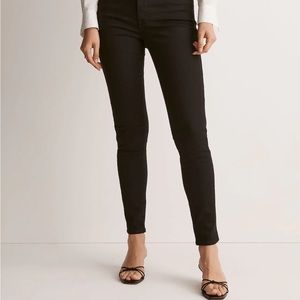 NWT - Madewell - 10” High Rise Skinny Jean - Black